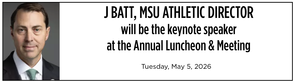 Promo Tag for Annual Luncheon with J Batt Photo